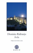 ávila (cartone)-dionisio ridruejo-9788494445545 ávila (cartone)-dionisio ridruejo-9788494445545