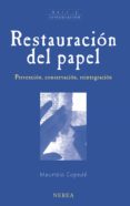 restauracion del papel (ebook)-9788496431645 restauracion del papel (ebook)-9788496431645