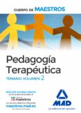 cuerpo de maestros. pedagogia terapeutica: temario (vol. 2)-9788414203255 cuerpo de maestros. pedagogia terapeutica: temario (vol. 2)-9788414203255