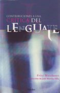 contribuciones a una critica del lenguaje-fritz mauthner-9788425421655 contribuciones a una critica del lenguaje-fritz mauthner-9788425421655