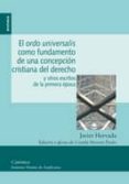 el ordo universalis como fundamento de una concepcion cristiana del derecho-javier hervada-9788431329655 el ordo universalis como fundamento de una concepcion cristiana del derecho-javier hervada-9788431329655