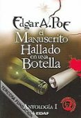 el manuscrito hallado en una botella: antologia i-edgar allan poe-9788441416055 el manuscrito hallado en una botella: antologia i-edgar allan poe-9788441416055