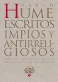 escritos impios y antirreligiosos-david hume-9788446011255 escritos impios y antirreligiosos-david hume-9788446011255