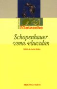 schopenhauer como educador-9788470307355 schopenhauer como educador-9788470307355