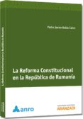 la reforma constitucional en la republica de rumania-9788490142455 la reforma constitucional en la republica de rumania-9788490142455
