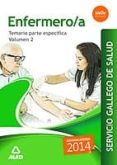 enfermero/a del servicio gallego de salud. temario parte especifica volumen 2-9788490932155 enfermero/a del servicio gallego de salud. temario parte especifica volumen 2-9788490932155