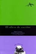 el oficio de escritor-ana (sel.) ayuso verde-9788492123155 el oficio de escritor-ana (sel.) ayuso verde-9788492123155