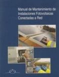 manual de mantenimiento de instalaciones fotovoltaicas conectadas-manuel garcia lopez-9788495693655 manual de mantenimiento de instalaciones fotovoltaicas conectadas-manuel garcia lopez-9788495693655