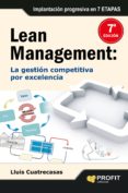 lean management: la gestion competitiva por excelencia-lluis cuatrecasas-9788496998155 lean management: la gestion competitiva por excelencia-lluis cuatrecasas-9788496998155
