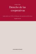 derecho de las cooperativas: analisis de la ley 4/1993, de 24 de junio, de cooperativas del pais vasco (ebook)-9788498307955 derecho de las cooperativas: analisis de la ley 4/1993, de 24 de junio, de cooperativas del pais vasco (ebook)-9788498307955