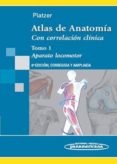 atlas de anatomia: con correlación clinica (t.1): aparato locomot or (9ª ed.)-werner platzer-9788498351255 atlas de anatomia: con correlación clinica (t.1): aparato locomot or (9ª ed.)-werner platzer-9788498351255