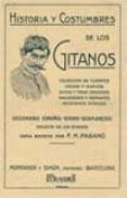 historia y costumbres de los gitanos (facsimil)-f. m. pabano-9788498620955 historia y costumbres de los gitanos (facsimil)-f. m. pabano-9788498620955