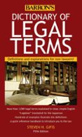 DICTIONARY OF LEGAL TERMS: DEFINITIONS AND EXPLANATIONS FOR NON-LAWYERS  (edición en inglés)