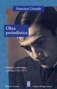 obra periodistica-francisco urondo-9788415851165 obra periodistica-francisco urondo-9788415851165