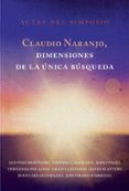 claudio naranjo, dimensiones de la única búsqueda-9788416145065 claudio naranjo, dimensiones de la única búsqueda-9788416145065