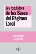 ley reguladora de las bases de regimen local (6ª ed.)-jose eugenio soriano garcia-carlos romero rey-9788430943265 ley reguladora de las bases de regimen local (6ª ed.)-jose eugenio soriano garcia-carlos romero rey-9788430943265