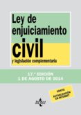 ley de enjuiciamiento civil y legislacion complementaria (17ª ed. )-9788430962365 ley de enjuiciamiento civil y legislacion complementaria (17ª ed. )-9788430962365