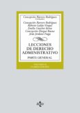 lecciones de derecho administrativo: parte general (vol. ii) (4ª ed.)-concepcion barrero rodriguez-9788430972265 lecciones de derecho administrativo: parte general (vol. ii) (4ª ed.)-concepcion barrero rodriguez-9788430972265