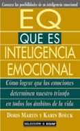 e.q. ¿que es inteligencia emocional?-doris martin-karin boeck-9788441402065 e.q. ¿que es inteligencia emocional?-doris martin-karin boeck-9788441402065