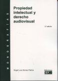 propiedad intelectual y derecho audiovisual-9788445422465 propiedad intelectual y derecho audiovisual-9788445422465