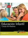 cuerpo de maestros. educación infantil. temario. vol.i-9788468167565 cuerpo de maestros. educación infantil. temario. vol.i-9788468167565