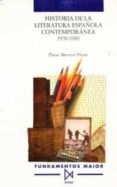 historia de la literatura española contemporanea : 1939-1990-oscar barrero perez-9788470902765 historia de la literatura española contemporanea : 1939-1990-oscar barrero perez-9788470902765