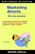 marketing directo en una semana-dee twomey-9788480889865 marketing directo en una semana-dee twomey-9788480889865