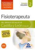 fisioterapeuta del servicio de salud de castilla y león (sacyl). temario volumen 2-9788490939765 fisioterapeuta del servicio de salud de castilla y león (sacyl). temario volumen 2-9788490939765