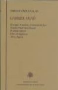 gabriel miro iii: el angel, el molino, el caracol del faro. nuest ro padre san daniel. el obispo leproso. libro de siguenza. años y leguas-gabriel miro-9788496452565 gabriel miro iii: el angel, el molino, el caracol del faro. nuest ro padre san daniel. el obispo leproso. libro de siguenza. años y leguas-gabriel miro-9788496452565