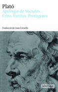 apologia de socrates, crito, eutifro i protagores-9788496863965 apologia de socrates, crito, eutifro i protagores-9788496863965