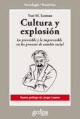 cultura y explosión-yuri m. lotman-9788497847865 cultura y explosión-yuri m. lotman-9788497847865
