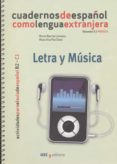 letra y musica: cuadernos de español como lengua extranjera volum en nº3-rocio barros lorenzo-9788498878165 letra y musica: cuadernos de español como lengua extranjera volum en nº3-rocio barros lorenzo-9788498878165