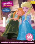 frozen: megalibro para colorear con pegatinas-9788499518565 frozen: megalibro para colorear con pegatinas-9788499518565