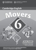 cambridge young learners english tests 6: answer booklet (moves)-9780521739375 cambridge young learners english tests 6: answer booklet (moves)-9780521739375