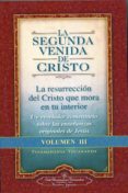 la segunda venida de cristo. volumen iii-paramahansa yogananda-9780876121375 la segunda venida de cristo. volumen iii-paramahansa yogananda-9780876121375