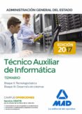 tecnico auxiliar de informatica de la administracion general del estado. temario bloques ii, iii-9788414211175 tecnico auxiliar de informatica de la administracion general del estado. temario bloques ii, iii-9788414211175