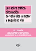 ley sobre trafico, circulacion de vehiculos a motor y seguridad vial (13ª ed.)-9788430968275 ley sobre trafico, circulacion de vehiculos a motor y seguridad vial (13ª ed.)-9788430968275