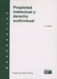 propiedad intelectual y derecho audiovisual-angel luis alonso palma-9788445435175 propiedad intelectual y derecho audiovisual-angel luis alonso palma-9788445435175