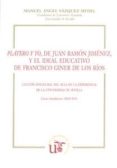 platero y yo, de juan ramon jimenez y el ideal educativo de francisco giner de los ríos-manuel angel vazquez medel-9788447215775 platero y yo, de juan ramon jimenez y el ideal educativo de francisco giner de los ríos-manuel angel vazquez medel-9788447215775