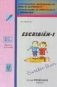 escribien 1: escribir bien (atencion a la diversidad)-pedro olaya ruano-9788479866075 escribien 1: escribir bien (atencion a la diversidad)-pedro olaya ruano-9788479866075