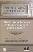 estudios sobre la nueva cultura y valores del empleo público-jose manuel canales aliende-9788494809675 estudios sobre la nueva cultura y valores del empleo público-jose manuel canales aliende-9788494809675