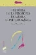 historia de la filosofía española contemporanea-manuel suances marcos-9788497564175 historia de la filosofía española contemporanea-manuel suances marcos-9788497564175