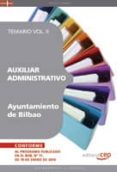 auxiliar administrativo del ayuntamiento de bilbao. temario vol.i i-9788499375175 auxiliar administrativo del ayuntamiento de bilbao. temario vol.i i-9788499375175