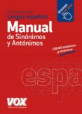 manual de sinonimos y antonimos de la lengua española-9788499741475 manual de sinonimos y antonimos de la lengua española-9788499741475