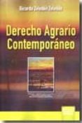 derecho agrario contemporaneo-ricardo zeledon zeledon-9789898312075 derecho agrario contemporaneo-ricardo zeledon zeledon-9789898312075