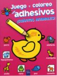 juego y coloreo con adhesivos. ¡cuantos animales!-9788408075585 juego y coloreo con adhesivos. ¡cuantos animales!-9788408075585