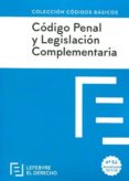 código penal y legislación complementaria-9788416378685 código penal y legislación complementaria-9788416378685