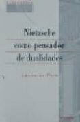 nietzshce como pensador de dualidades-leonardo polo-9788431322885 nietzshce como pensador de dualidades-leonardo polo-9788431322885
