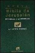 nueva biblia de jerusalen (en letra grande)-9788433014085 nueva biblia de jerusalen (en letra grande)-9788433014085