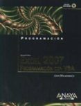 excel 2007: programacion con vba (programacion)-john walkenbach-9788441522985 excel 2007: programacion con vba (programacion)-john walkenbach-9788441522985